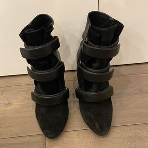 Isabel Marant pony hair boots